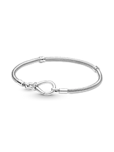 Pandora Moments Infinity Knot Snake Chain Bracelet