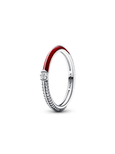 FINAL SALE - Pandora ME Pavé & Red Dual Ring