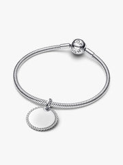 Engravable Round Tag Pendant
